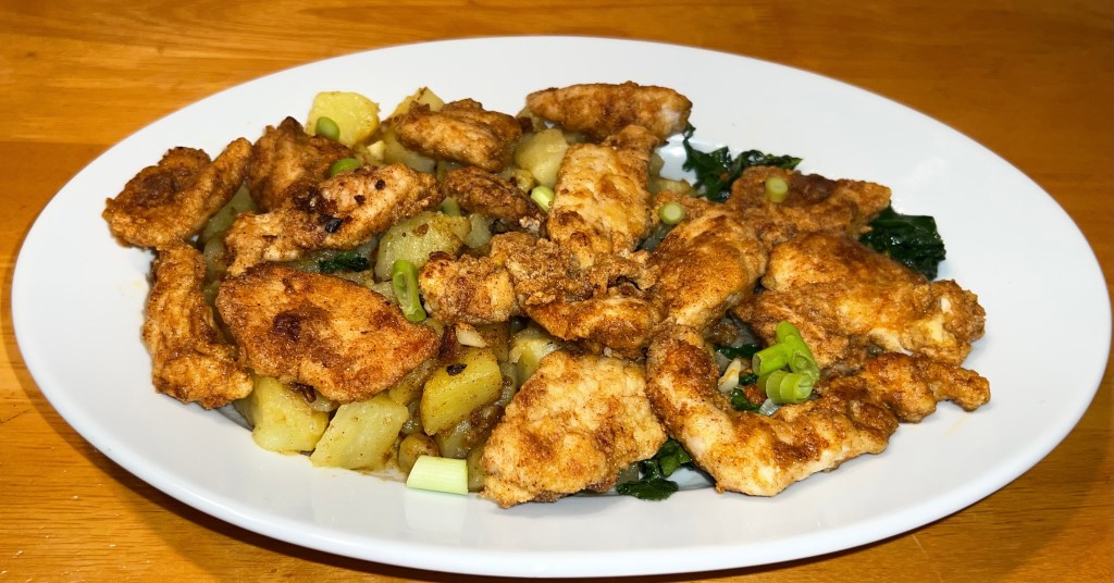 chicken recipe with the spice paprika and cassava flour
